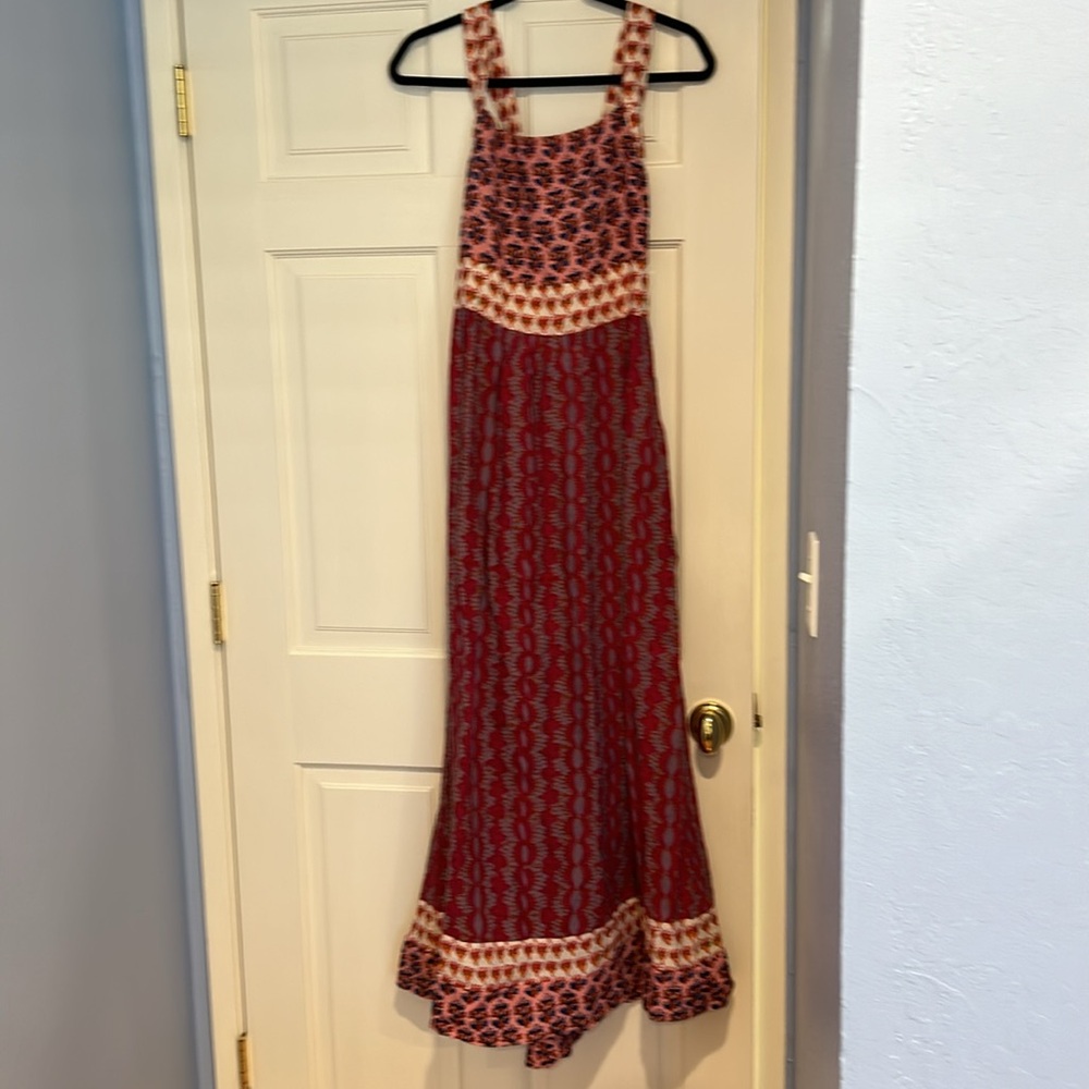 XL Faherty colorful linen dress